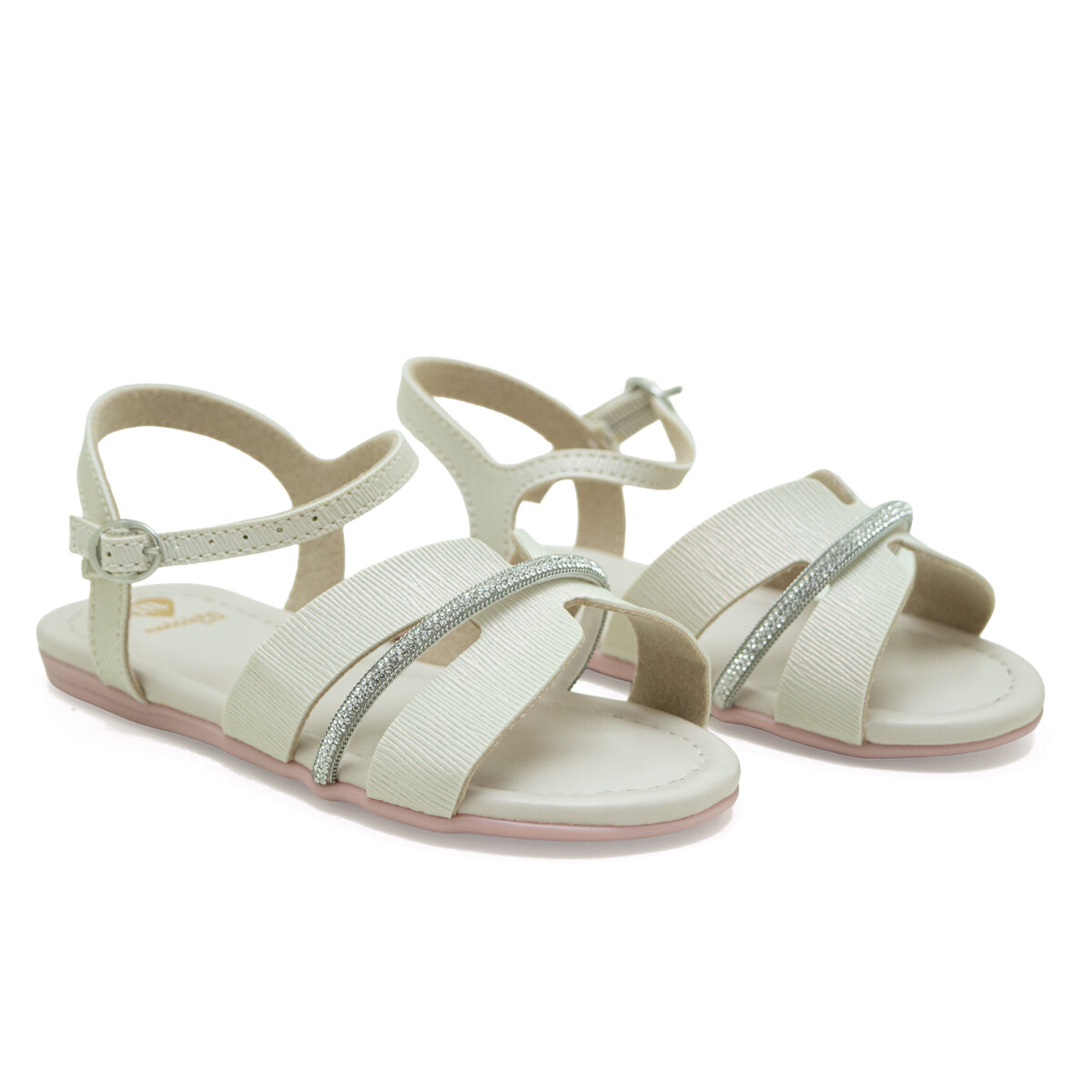 Sandalias Molekinha Infantil de Niños - 2114.285-29854 - Blanco-cristal 