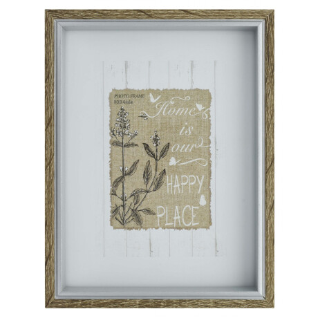 PORTARRETRATO MADERA BORDE INTERNO PLATEADO 22X27X5CM P/FOTO 15X20CM 23073 PORTARRETRATO MADERA BORDE INTERNO PLATEADO 22X27X5CM P/FOTO 15X20CM 23073