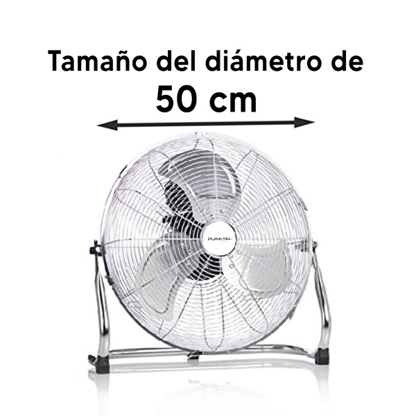Ventilador Turbo Inox Punktal Pk-ti888 VENTILADOR DE METAL PUNKTAL PK-TI888