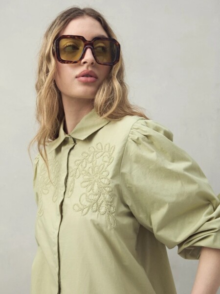 CAMISA D.CASSIN CORDEL VERDE