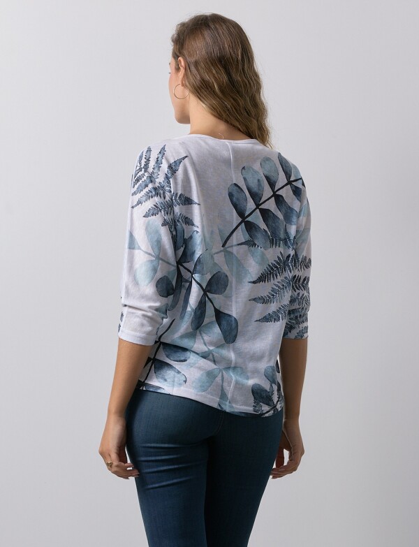 Buzo Print BLANCO/MULTI