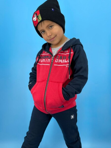 CAMPERA N.SAILS 80758/2 VARON boys club ROJO AZUL