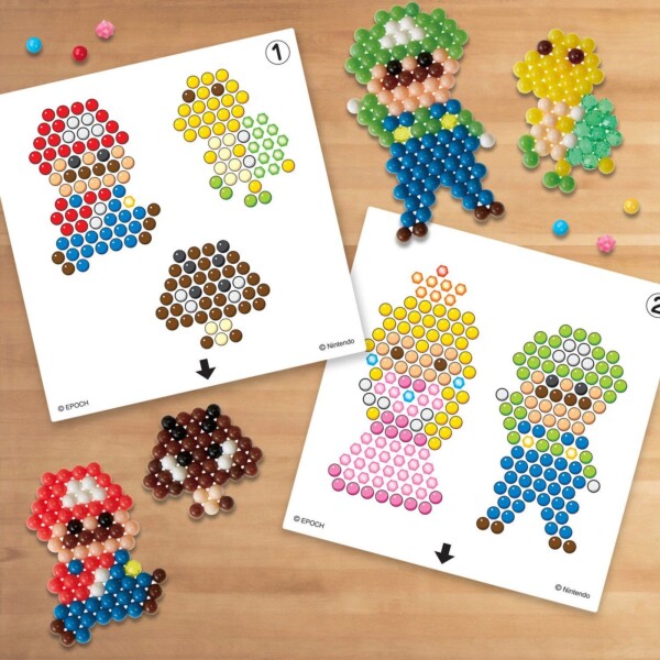 Aquabeads Kit Personajes Super Mario Manualidades Juguete Aquabeads Kit Personajes Super Mario Manualidades Juguete