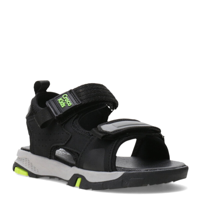 Sandalias de Niño Croco Kids Tevy Deportiva Negro