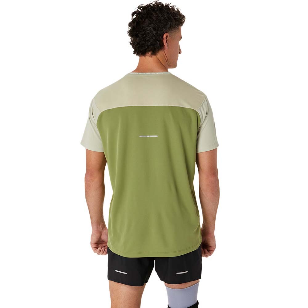 Race Ss Top M - Hombre Dried Leaf Green/cactus