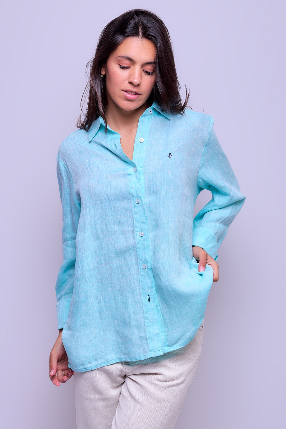 Camisa Suspiro Verde