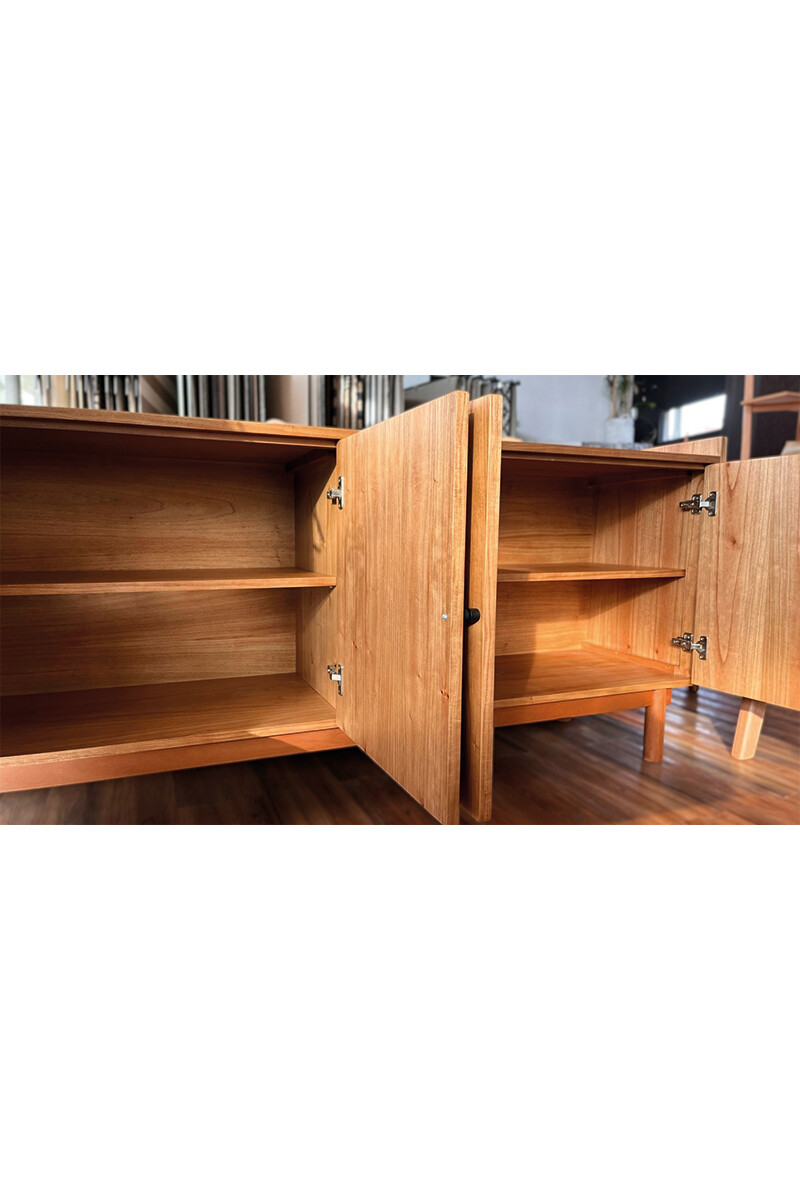 ISLA APARADOR ISLA CINAMOMO NATURAL 200X49X85H CM