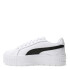 Championes de Mujer Puma Karmen II Leather Blanco - Negro