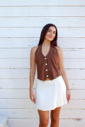 Falda Wagga BLANCO