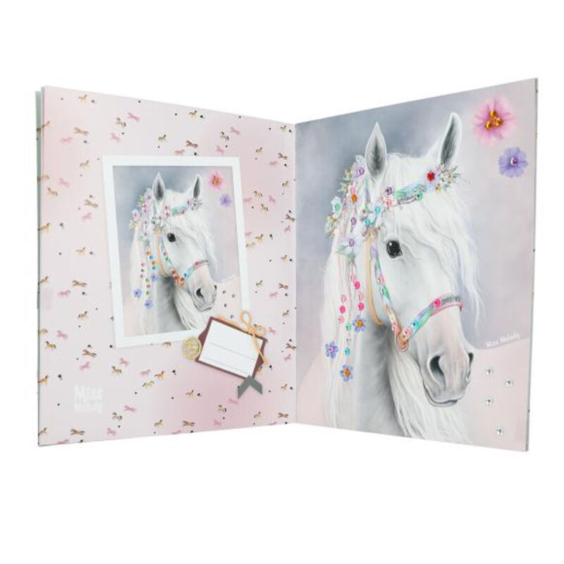 Crea tu libro de sticker de diamantes Miss Melody Top Model Crea tu libro de sticker de diamantes Miss Melody Top Model