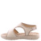 Sandalias de Mujer DIJEAN MORAN con elastico Beige Arena