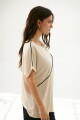 REMERA DIAGONAL NATURAL