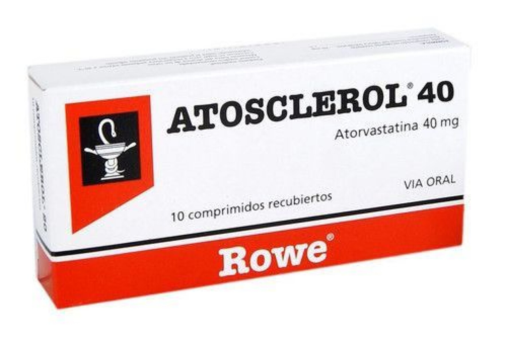 Atosclerol 40mg 10 Comprimidos | Tratamiento Vascular y Circulatorio