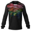 REMERA ARQUERO HANDBALL SUBLIMADA NEGRA
