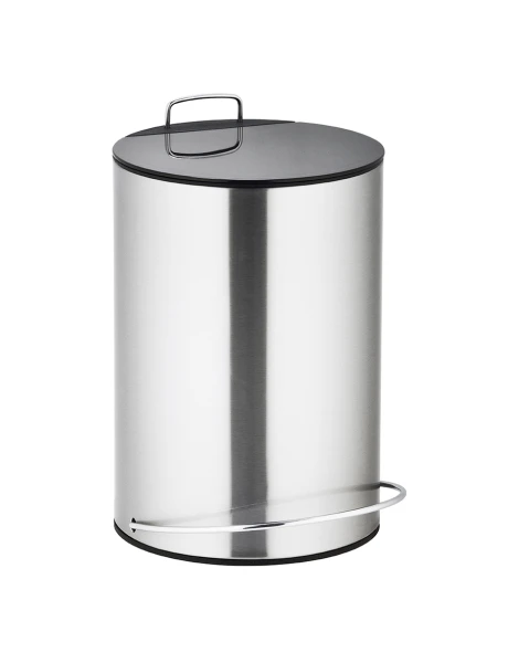 PAPELERA 13LTS, ACERO CON PEDAL Y TAPA PLASTICA PAPELERA 13LTS, ACERO CON PEDAL Y TAPA PLASTICA