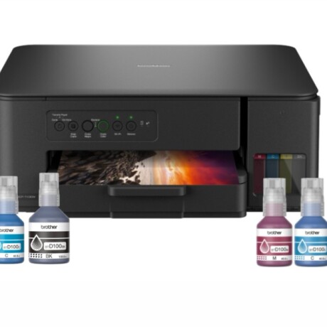 Impresora Brother Multifunción Wi-fi + Botellas de Recarga Extra 001
