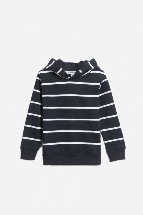 Buzo a rayas AZUL MARINO