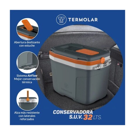 Conservadora Termolar 32 Litros GRIS