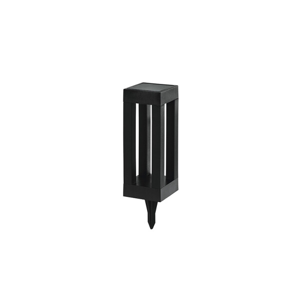 Pincho LED Solar negro, neutra 95x95x255mm Z-SOLAR EG3818