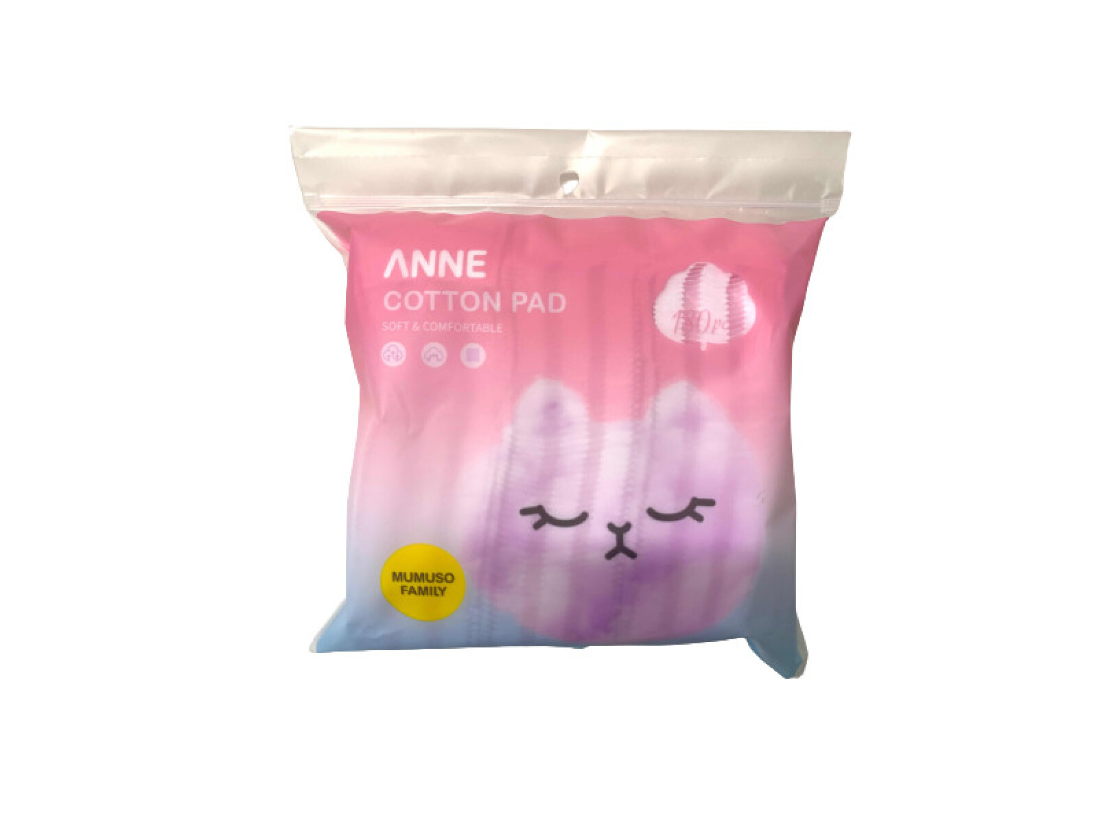 COTTON PADS ANNE 180PCS (ROSA) 