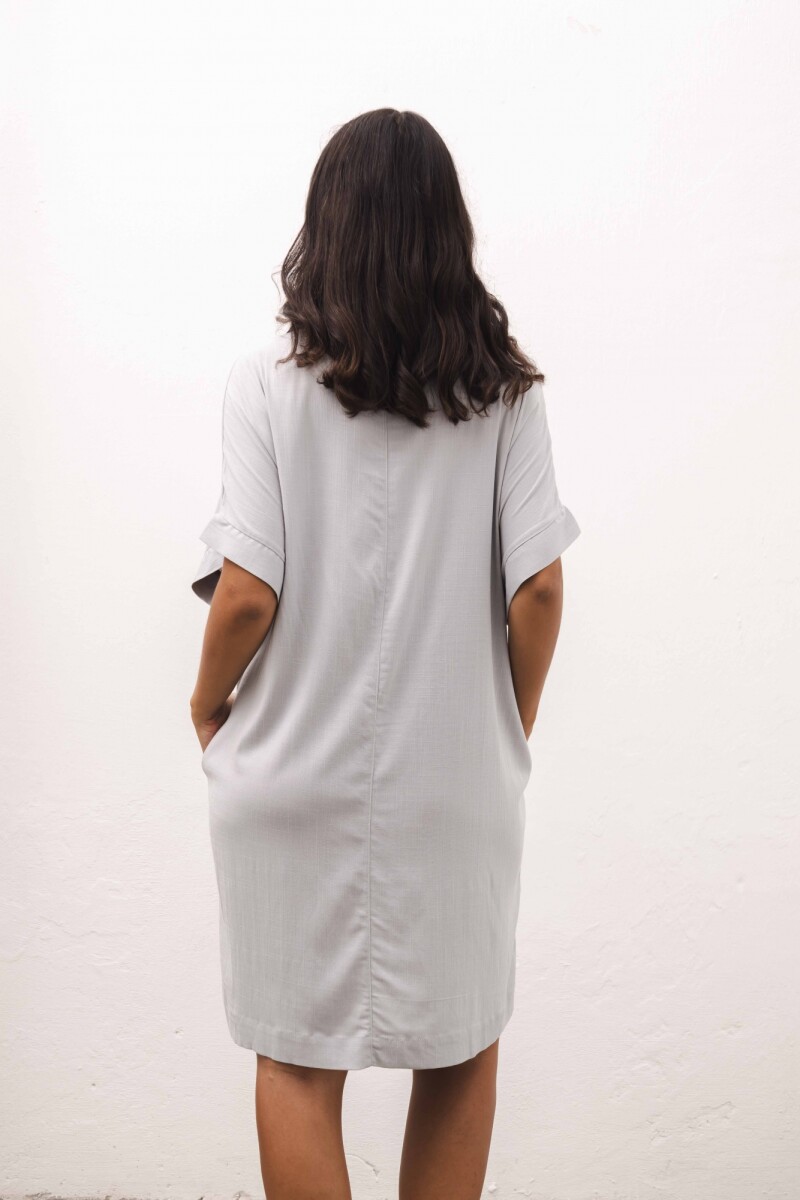 Vestido Camisero Maternal Pupa Gris