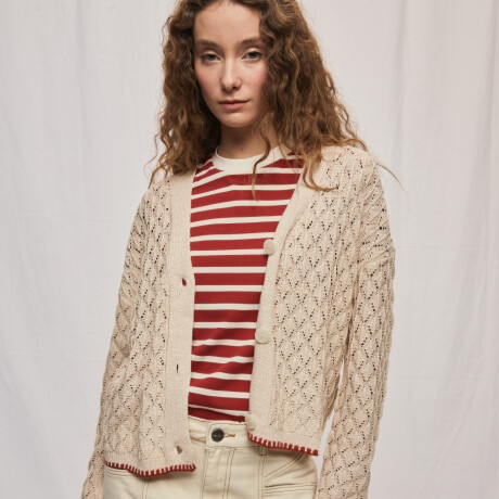 CARDIGAN TATO Beige