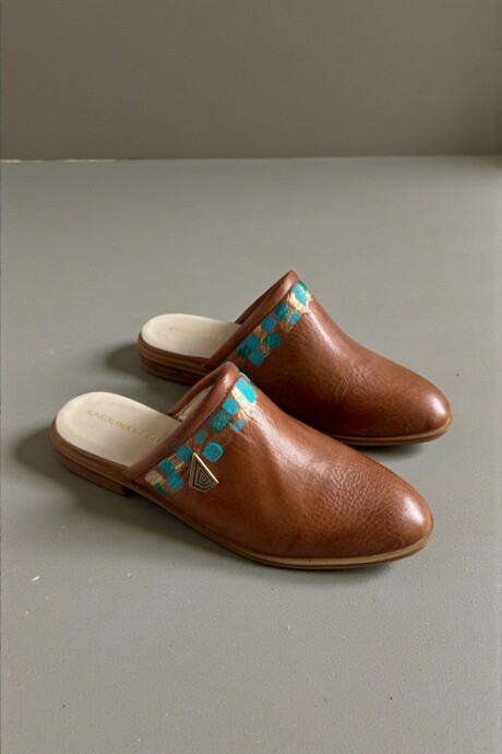 Sandalia LÍA Terra Línea Ottenta Con Arte Sandalia LÍA Terra Línea Ottenta Con Arte