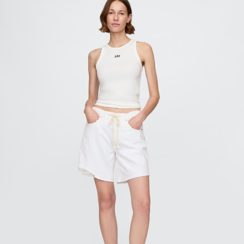 INTL SL MOD RIB HALTER LOGO NEW OFF WHITE