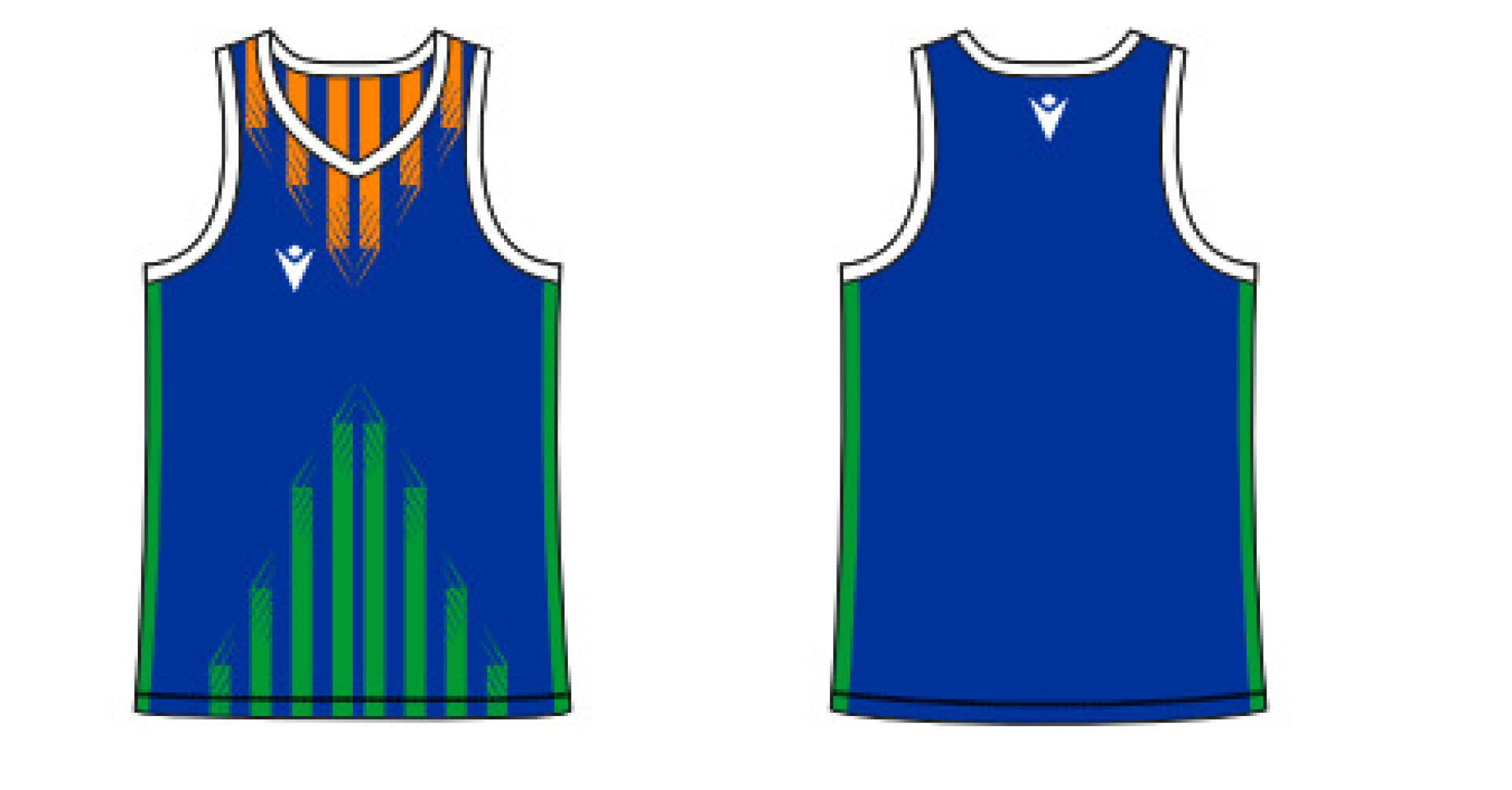 Musculosa Enfoque Basquet Masculino Azul 
