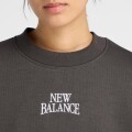 Buzo New Balance de Dama - Trackside - WT61935IABR DARK GREY