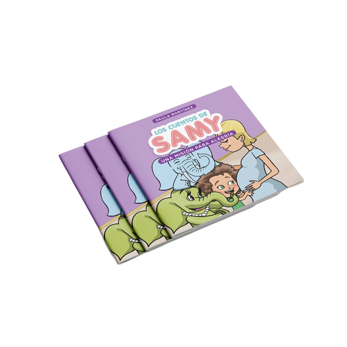 Libro infantil Los Cuentos de Samy Una misión para Alegría 