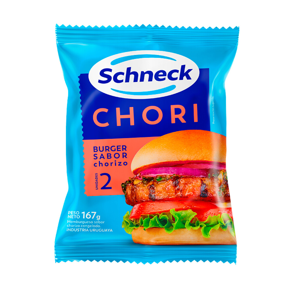 Hamburguesa Chori Schneck - x 2 unidades 