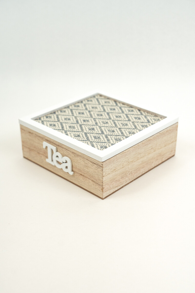 Caja Para Té Zen - Azul 