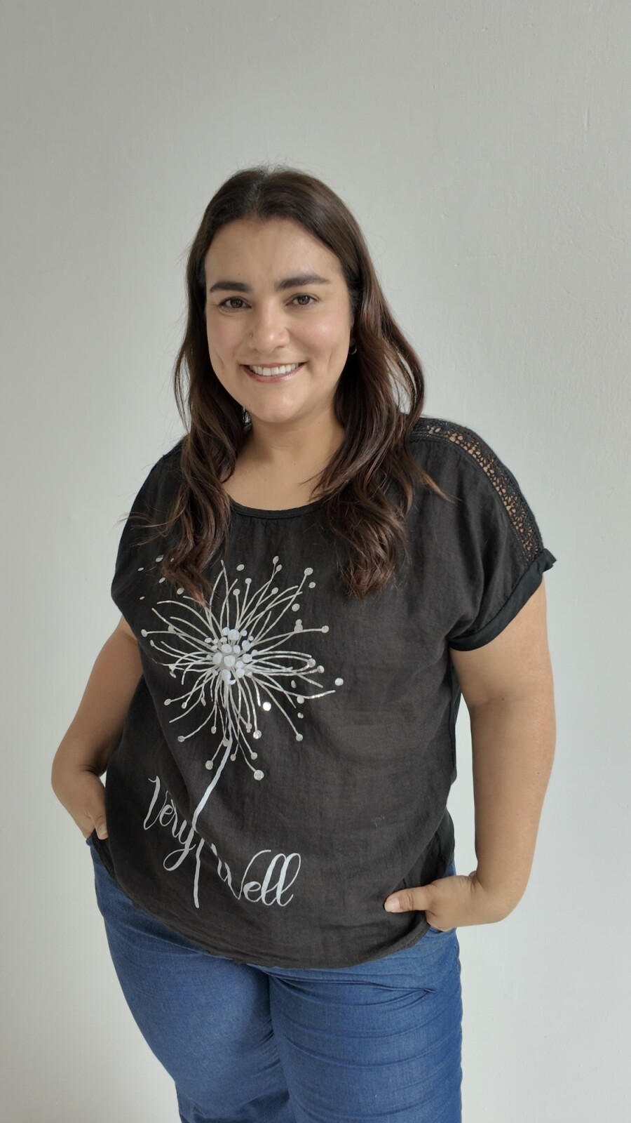 Remera Anabell Negro