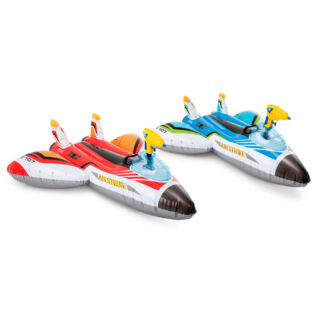 Flotador Intex Avión Inflable Con Pistola De Agua Inx057536