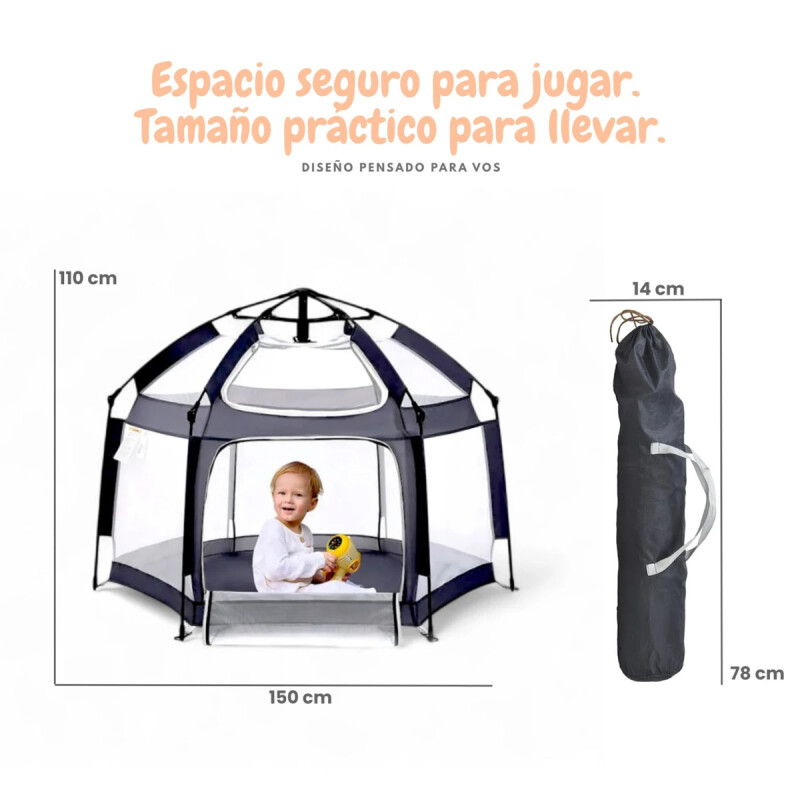 Carpa Click Con Toldo y Sistema de Apertura y Cierre en Segundos Bebesit Carpa Click Con Toldo y Sistema de Apertura y Cierre en Segundos Bebesit