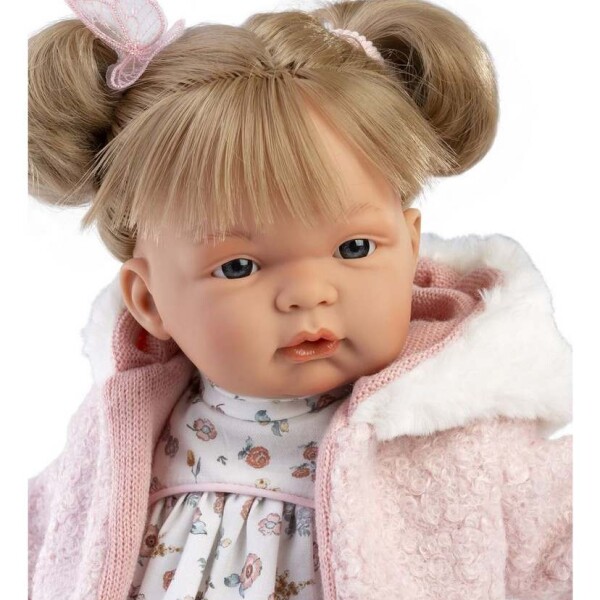 Muñeca Llorens Bebota Joelle 38cm con Chaqueta y Chupete Ax® Diseño Joelle Chaqueta Rosa