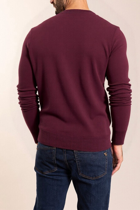 SWEATER MOSAR Bordeaux