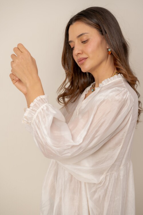 Blusa Nube Blanco