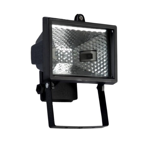 PROYECTOR IODO CUARZO 150W NEGRO SU PROYECTOR IODO CUARZO 150W NEGRO SU