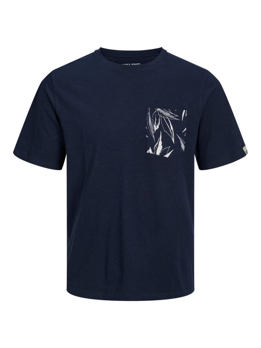 Camiseta Rayon Pocket - Navy Blazer 
