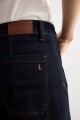 Jean flare Aria bolsillos plaqué jean oscuro