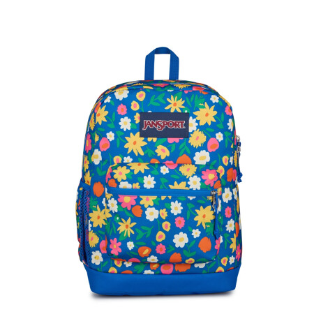 Mochila Escolar p/ Laptop Jansport Cross Town Plus Original Flower Market