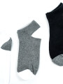 Medias Ankle Pipos, Pack X 3 Color Unico