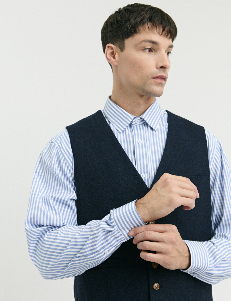 470696 CHALECO VESTIR HARRINGTON SELECT Azul Oscuro