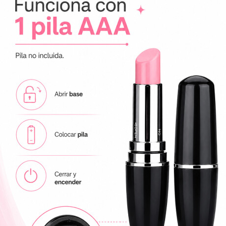 Bala Vibradora Con Forma De Lápiz Labial Bala Vibradora Con Forma De Lápiz Labial