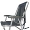 Silla Playa Pesa Alum. Baja C/mochila Apta 120kg Buzios Zaka GRIS