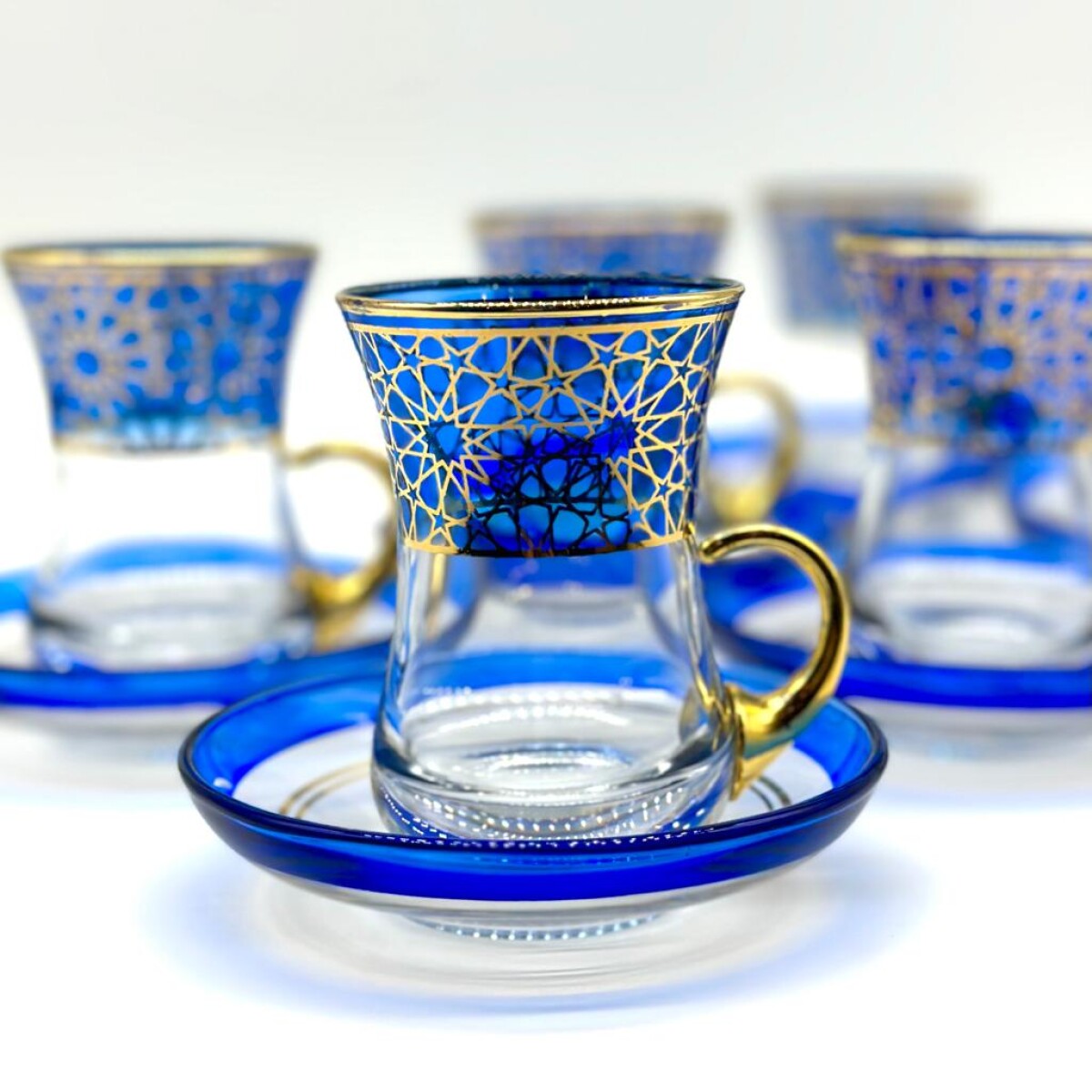 Set de té vip x6 - Azul 