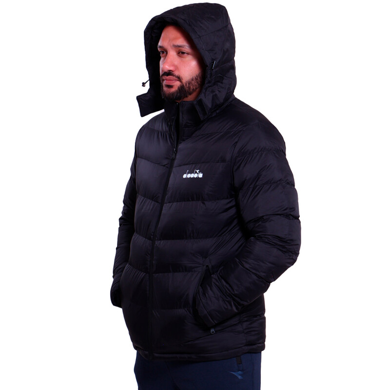 Campera Diadora Hombre Negro-negro