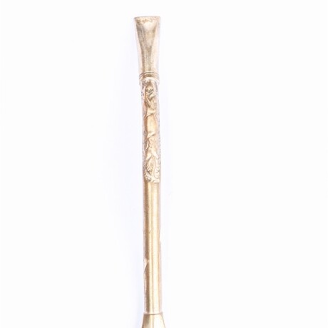 Bombilla De Plata y Oro S26